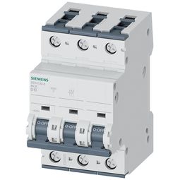 Sjálfvar þrípóla D 10 A, 10 kA vörumynd