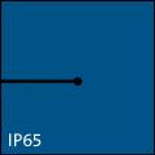 KT-BL 1 , þétting 1-2MMØ,  IP65 blá 21X21MM vörumynd - mynd 1 af 1