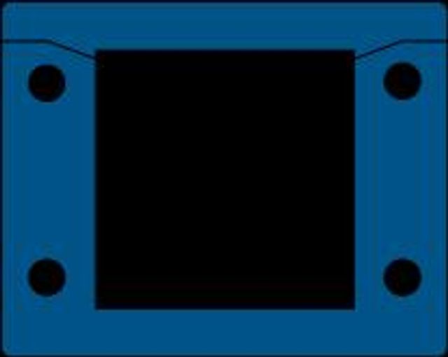 KEL-ER-BL-B1 rammi, IP65 V2A skr. vörumynd - mynd 1 af 1