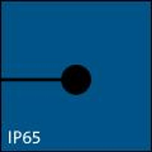 KT-BL 4 , þétting 4-5mmØ,  IP65 blá 21x21mm vörumynd - mynd 1 af 1