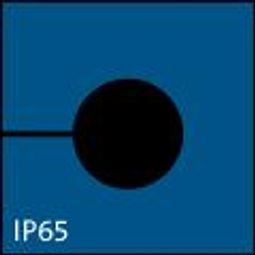 KT-BL 9 , þétting 9-10mmØ,  IP65 blá 21x21mm vörumynd