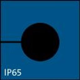 KT-BL 10 , þétting 10-11mmØ,  IP65 blá 21x21mm vörumynd