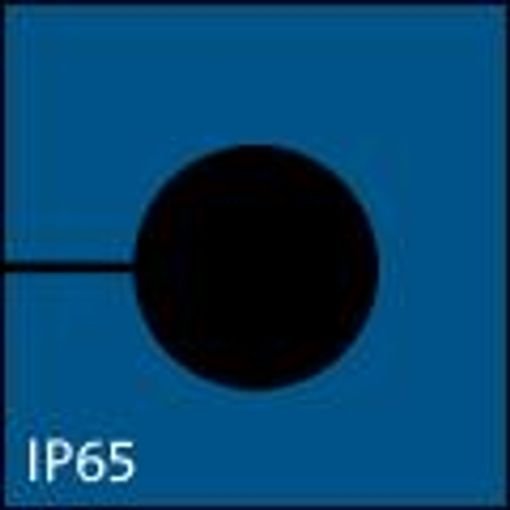 KT-BL 10 , þétting 10-11mmØ,  IP65 blá 21x21mm vörumynd - mynd 1 af 1