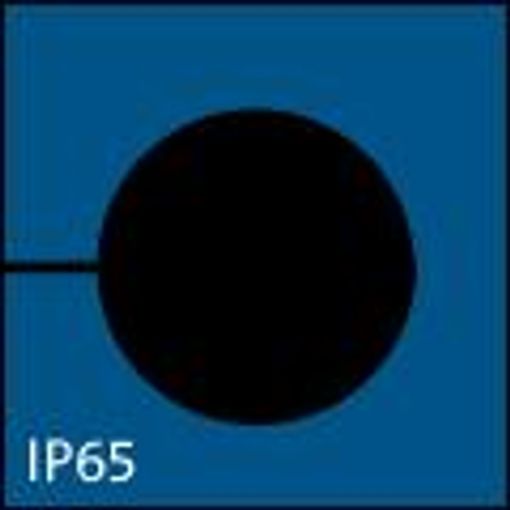 KT-BL 13 , þétting 13-14mmØ,  IP65 blá 21x21mm vörumynd - mynd 1 af 1