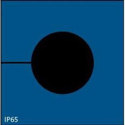 KT-BL 21, þétting 21-22mmØ, IP65 Blá 41,5x42mm vörumynd