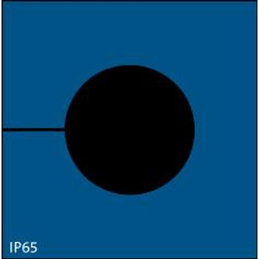 KT-BL 21, þétting 21-22mmØ, IP65 Blá 41,5x42mm vörumynd - mynd 1 af 1