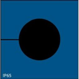KT-BL 22, þétting 22-23mmØ, IP65 Blá 41,5x42mm vörumynd