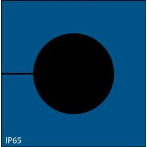 KT-BL 23, þétting 23-24mmØ, IP65 Blá 41,5x42mm vörumynd - mynd 1 af 1