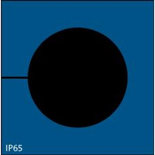 KT-BL 27, þétting 27-28mmØ, IP65 Blá 41,5x42mm vörumynd - mynd 1 af 1