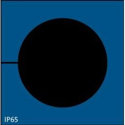 KT-BL 30, þétting 30-31mmØ, IP65 Blá 41,5x42mm vörumynd