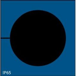 KT-BL 31, þétting 31-32mmØ, IP65 Blá 41,5x42mm vörumynd