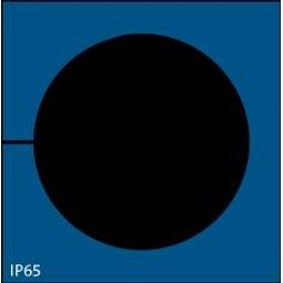 KT-BL 32, þétting 32-33mmØ, IP65 Blá 41,5x42mm vörumynd