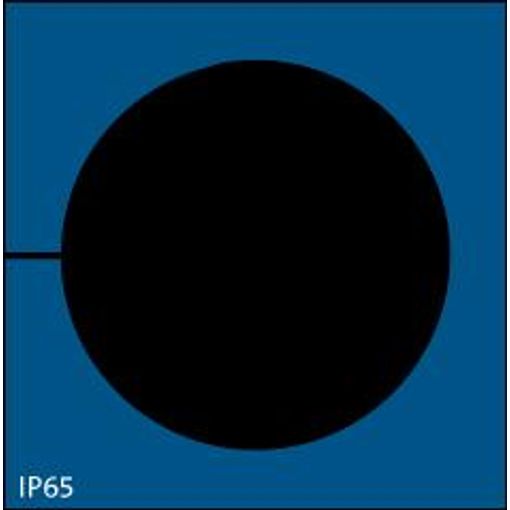 KT-BL 32, þétting 32-33mmØ, IP65 Blá 41,5x42mm vörumynd - mynd 1 af 1
