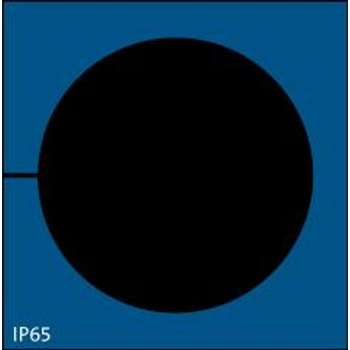 KT-BL 33, þétting 33-34mmØ, IP65 Blá 41,5x42mm vörumynd - mynd 1 af 1