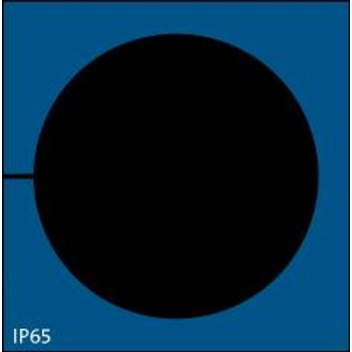 KT-BL 34, þétting 34-35mmØ, IP65 Blá 41,5x42mm vörumynd - mynd 1 af 1