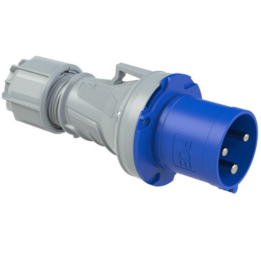 CEE-kló 3p 63A 6h IP44 vörumynd - mynd 1 af 1