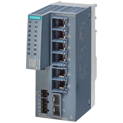 Leiðargreinir XCM108-2, 6x RJ45, 2x SFP, 1Gbit vörumynd - mynd 1 af 3