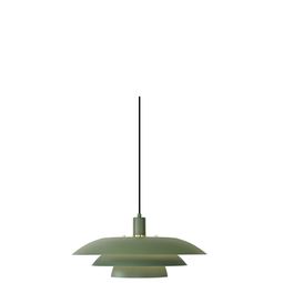 Hangandi ljós Epsilon 40W E27, grænn málmur vörumynd