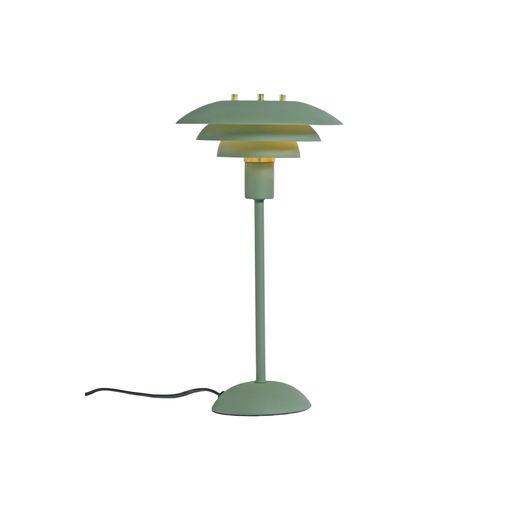 Borðlampi Epsilon 25W E14, h: 37 sm, grænn vörumynd - mynd 1 af 3