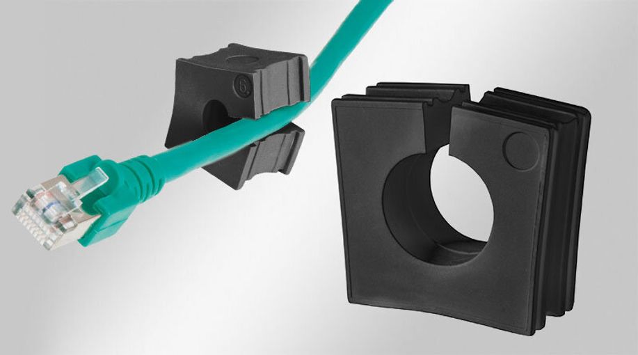 KT 4, þétting 4-5mmØ, svört 21x21mm vörumynd - mynd 1 af 1