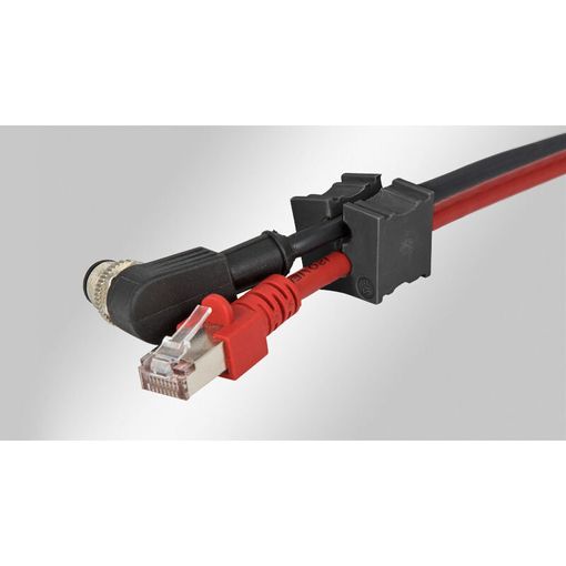 KT 2/2, þétting 2x3mmØ, Svört 21x21mm vörumynd - mynd 1 af 1