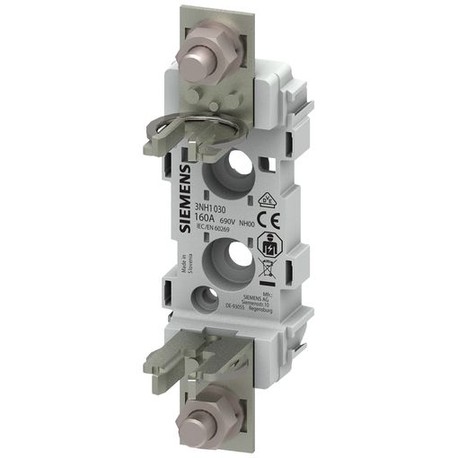 Varhalda NH00,  einpóla úr plasti, 160 A, 690 V vörumynd - mynd 1 af 2