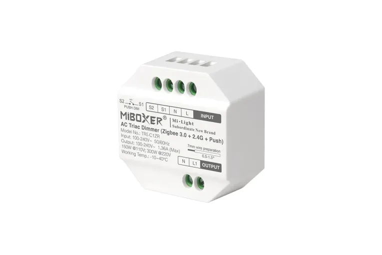 Dimmer Zigbee 3.0 300W 2.4G vörumynd - mynd 1 af 1