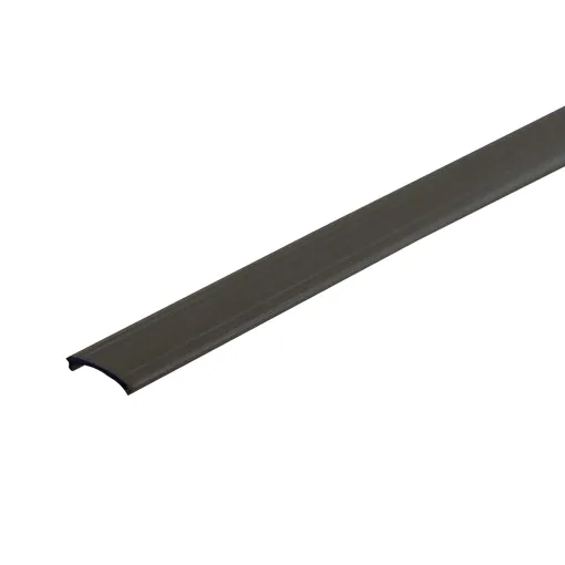 Ljóshlíf á LED prófíl PMMA Svört vörumynd - mynd 1 af 1