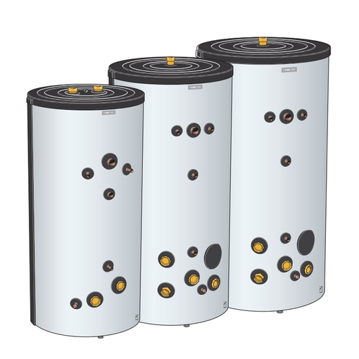 Heitavatnstankur EKS 750L, án hitara/stýringar vörumynd - mynd 1 af 1