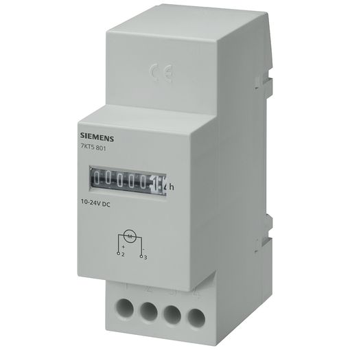 Tímateljari 230 V 60Hz, fyrir DIN-skinnu vörumynd - mynd 1 af 2