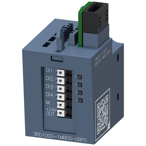 Inngangseining, 4DI/LC, ET 200SP e-Starter vörumynd - mynd 1 af 4