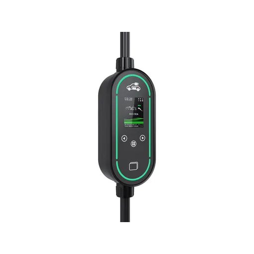 Hleðslutæki 1F, 3,7kW, T2, 5m, CEE kló 1x16A Ferða vörumynd - mynd 1 af 5