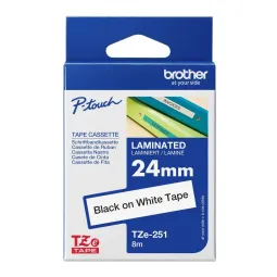 Brother límborði std.- svart á hvítu 24 mm vörumynd