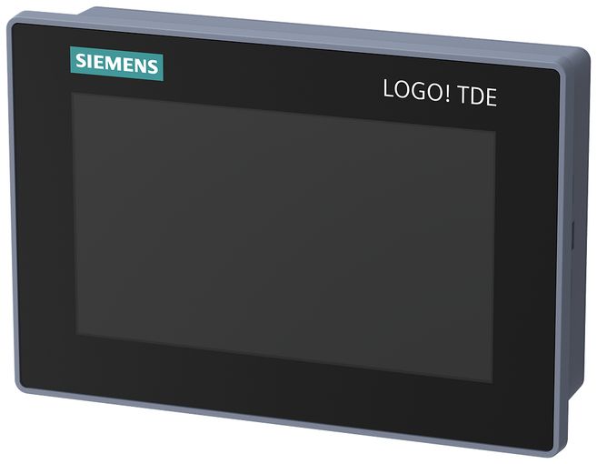 LOGO! 9 TDE, snertiskjár, 2x RJ45 port vörumynd - mynd 1 af 2