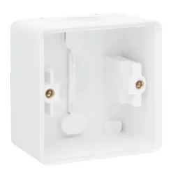 Einfalt box utanáliggjandi hvítt IP55 vörumynd