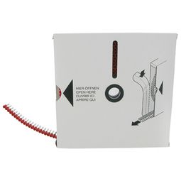 Endahulsubelti í kassa 1,0mm²/8 rauð (1000stk) vörumynd